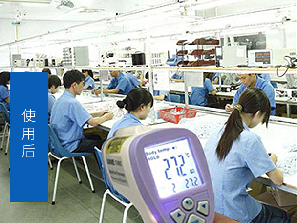 安裝太昌通風降溫設備后